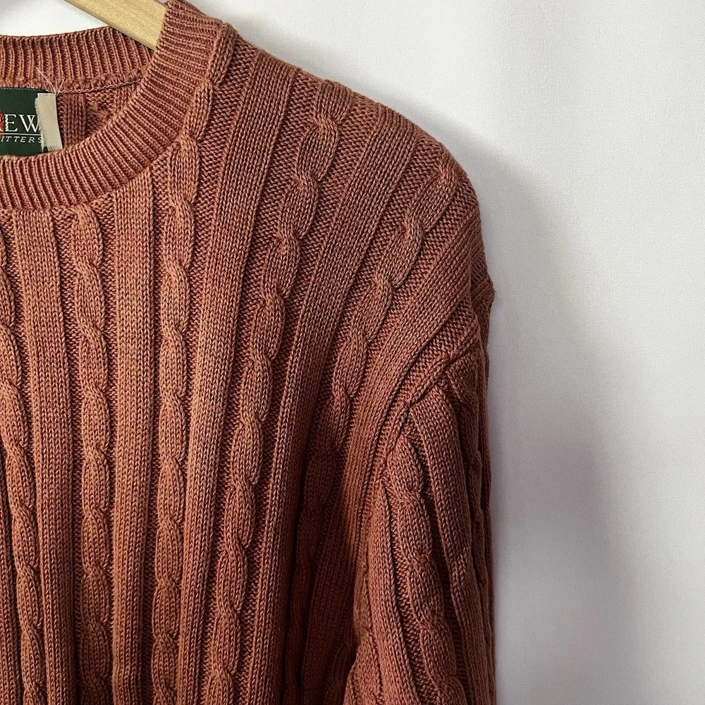 Vtg J. Crew Sweater Men Chest 43